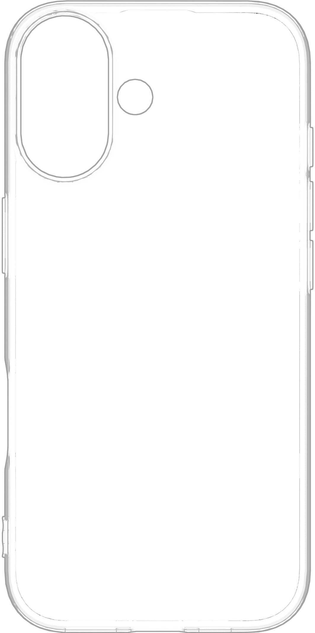 eSTUFF INFINITE (GRS) VIENNA Backcover – für Apple iPhone 17 – Kunststoff, Transparent, bis 1,2 m sturzsicher