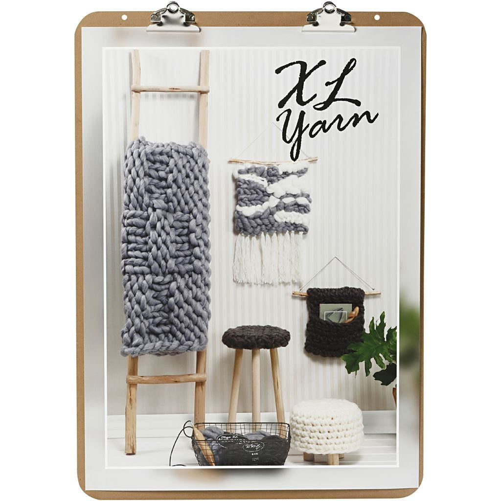 Creativ Company Zeichenklemmbrett 52 × 74 cm, für A2/A3, Braun/Silber