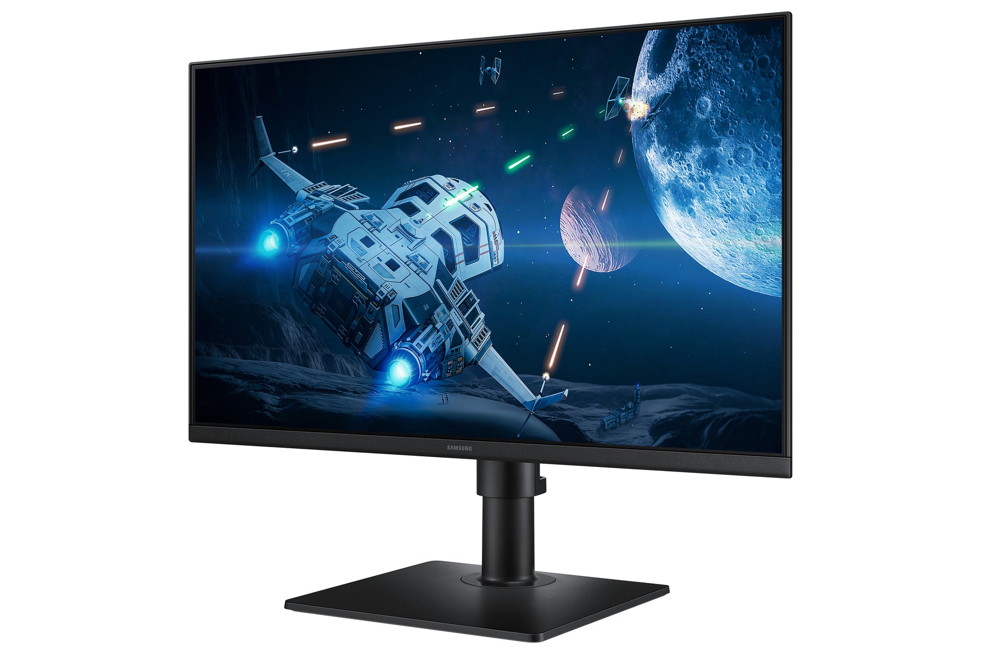 Samsung S40Gd – Monitor, 24" 1920 × 1080 (Full HD), IPS, 100 Hz, 250 cd/m², VESA 100 × 100, Schwarz