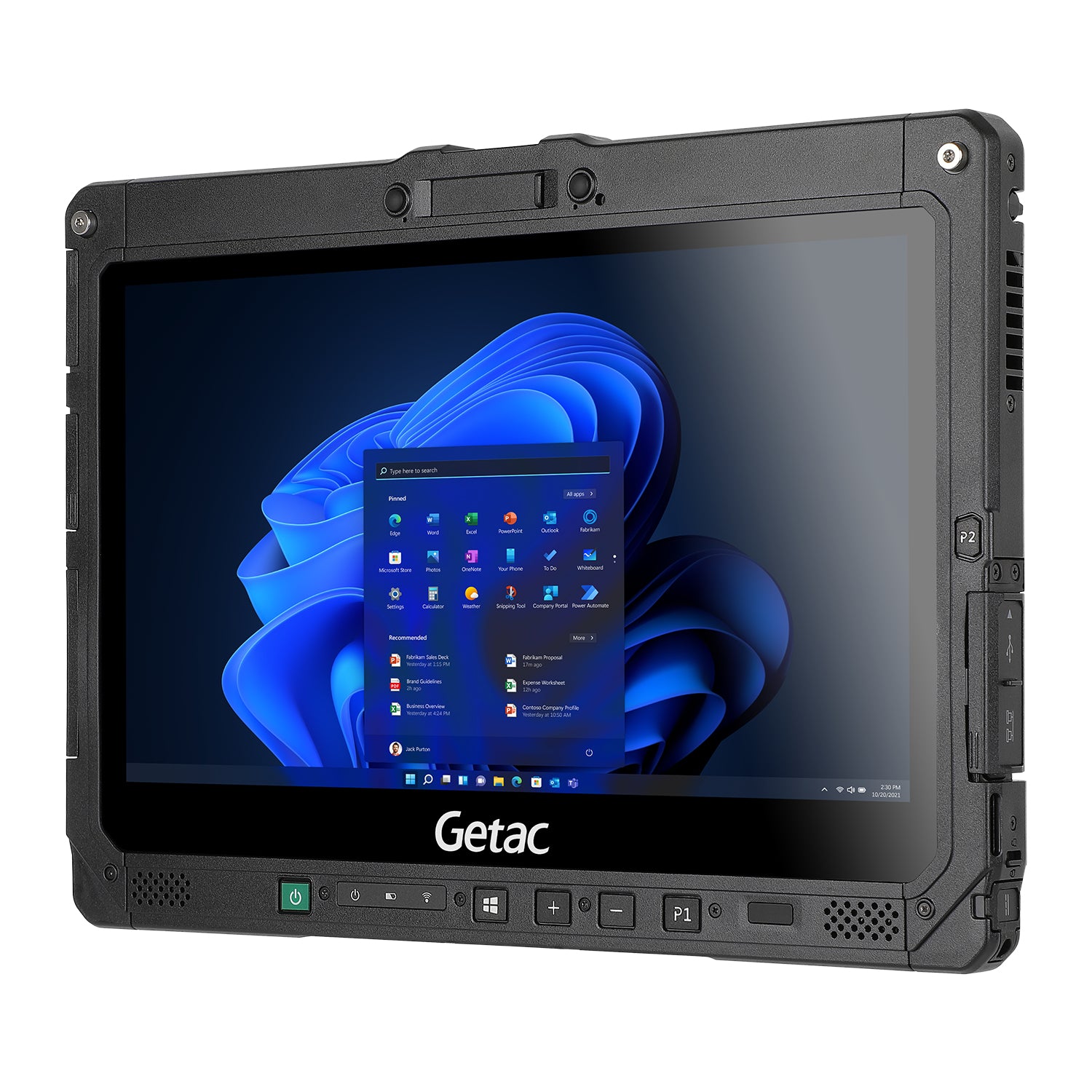 Getac K120G2-R – 12,5", 512 GB, 16 GB RAM, Windows 11 Pro