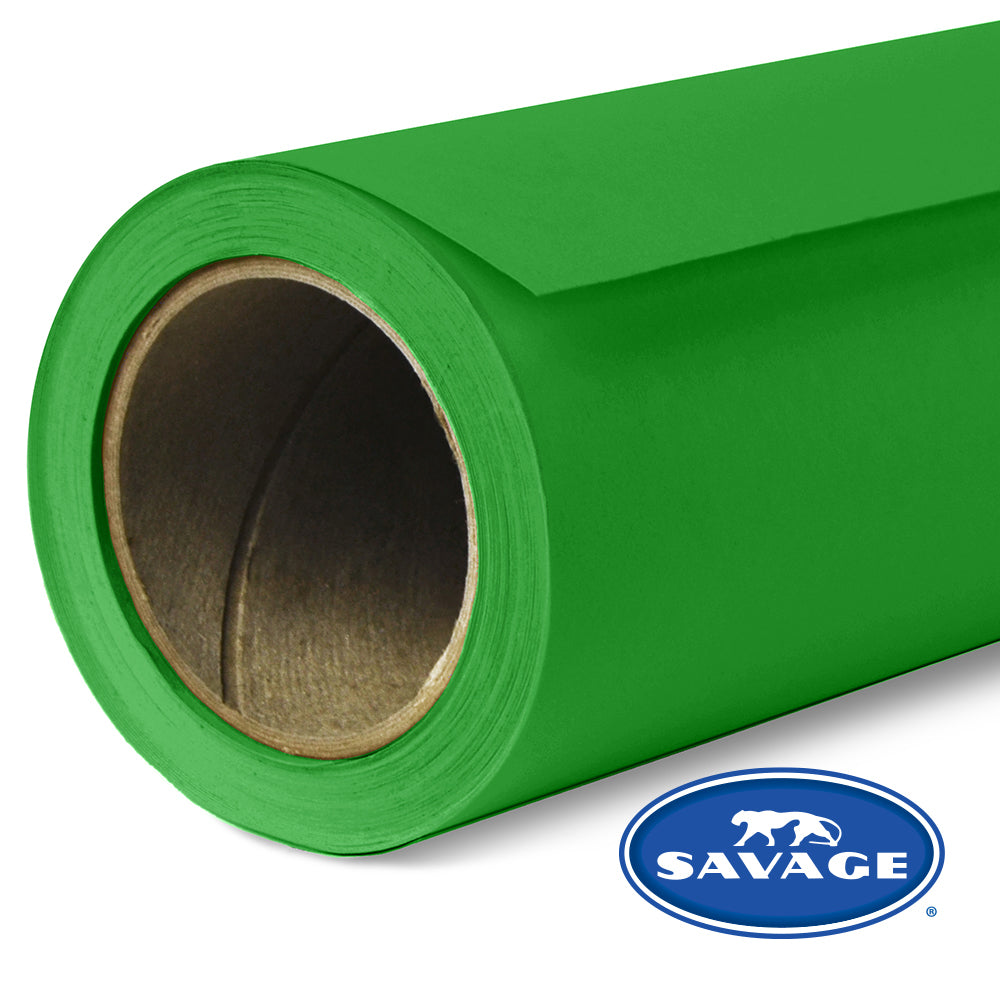 Savage Universal Tech Green Hintergrundpapier 2,18 × 11 m – Papier 145 g – Grün