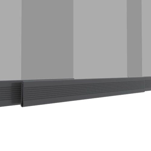 Windhager IS Fliegengitter Tür – 120 × 250 cm – Anthrazit – Teleskop, Schraubbefestigung – Für Türen