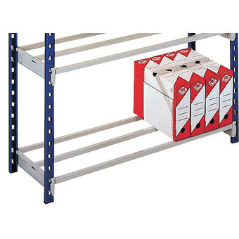 PaperFlow Regalboden – 2 Böden – 100,0 × 35,0 cm – Holz – Stahl – für PaperFlow Lagerregale