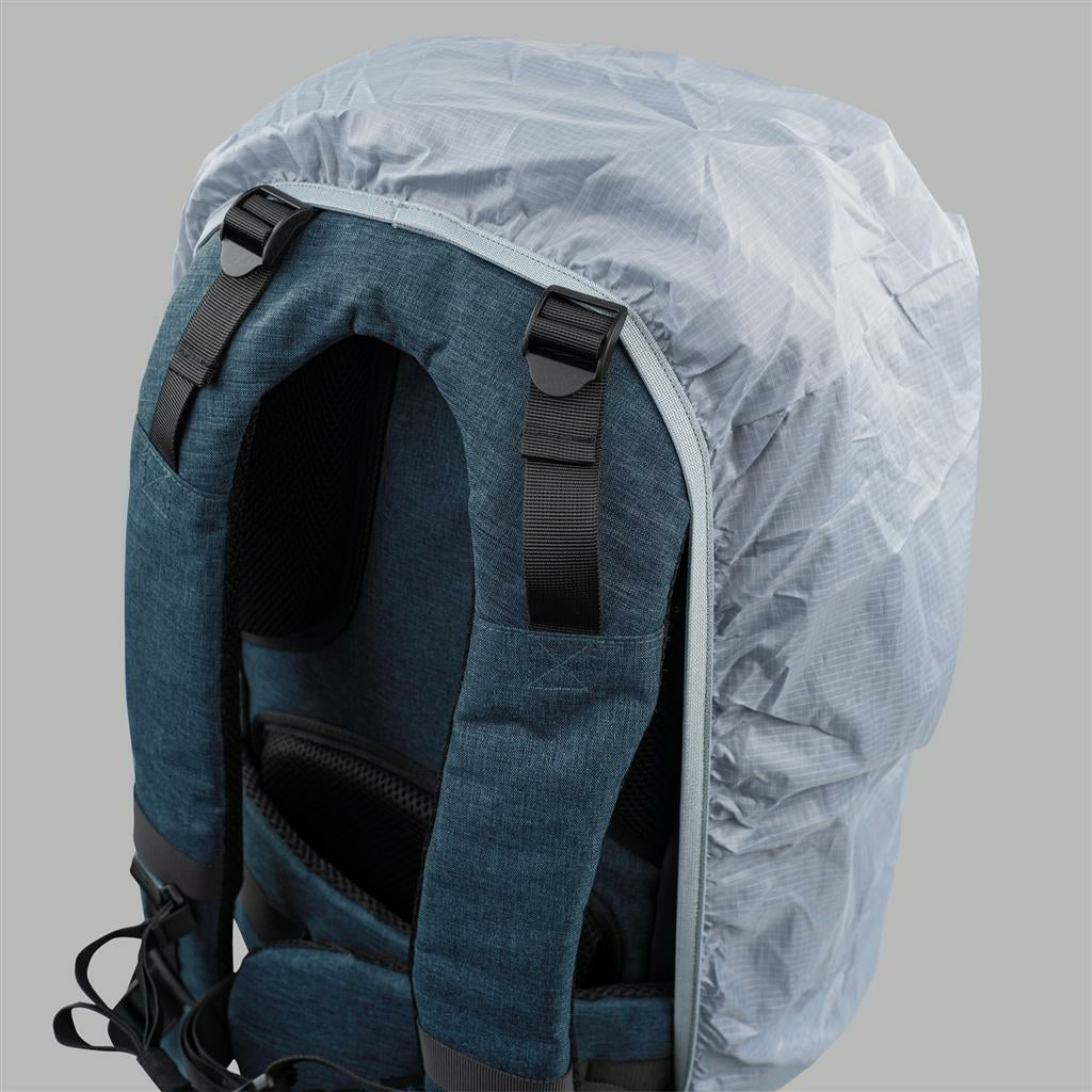 Dörr Prag Pro Fotorucksack – Polyester, 20 l, 3 Objektive, Innenmaße 150 × 290 × 460 mm – für DSLR – Blau