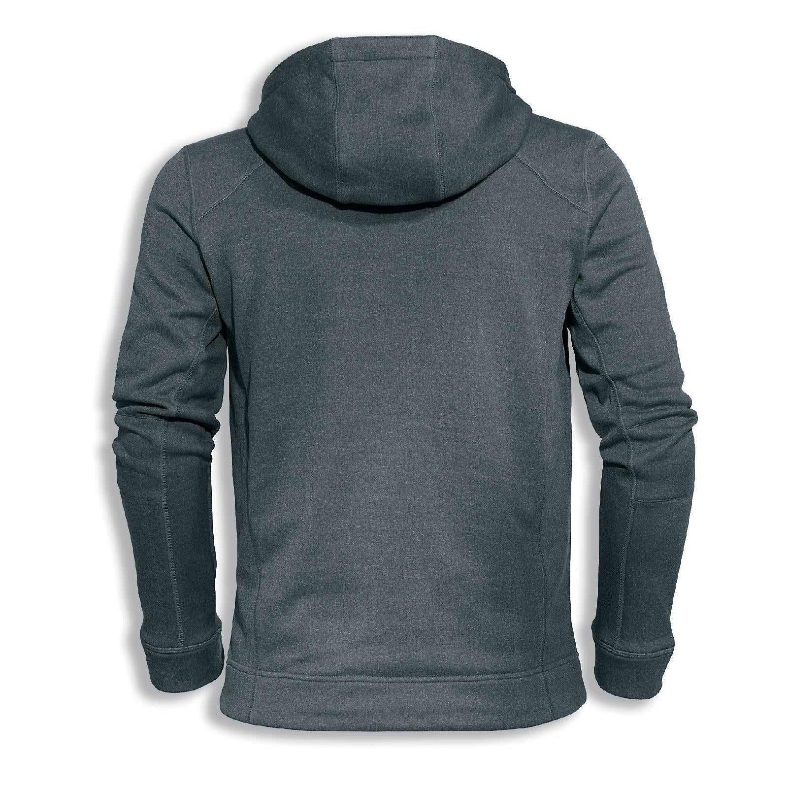 Uvex Hoody suXXeed – M – Grau/Orange, Polyester/Elastan, 260 g/m², mit Kapuze