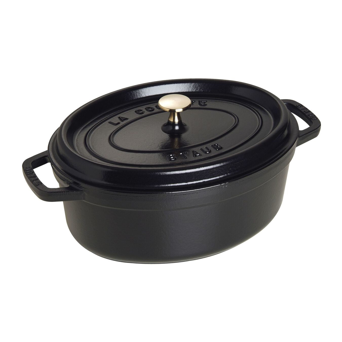 ZWILLING Kochtopf La Cocotte – 4,2 l, Gusseisen, Emaille, für Induktion, Gas, Glaskeramik u. a., Schwarz