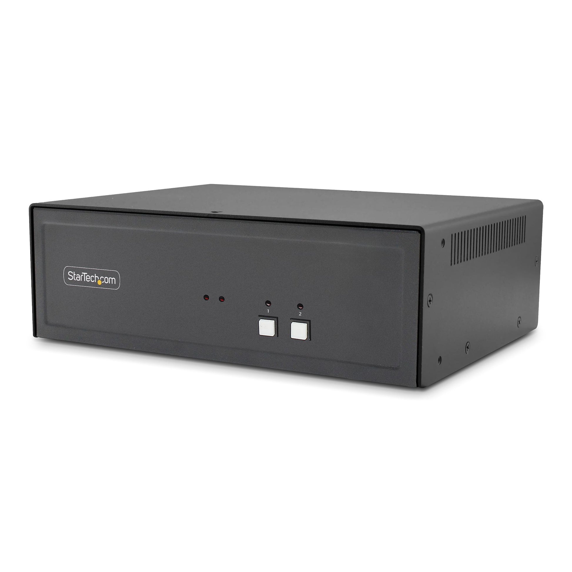 StarTech.com 2-Port DP/HDMI Sicherer KVM-Switch, Dual-View – 4K/30 Hz, USB 2.0 Hub, Audio, NIAP 4.0, Desktop