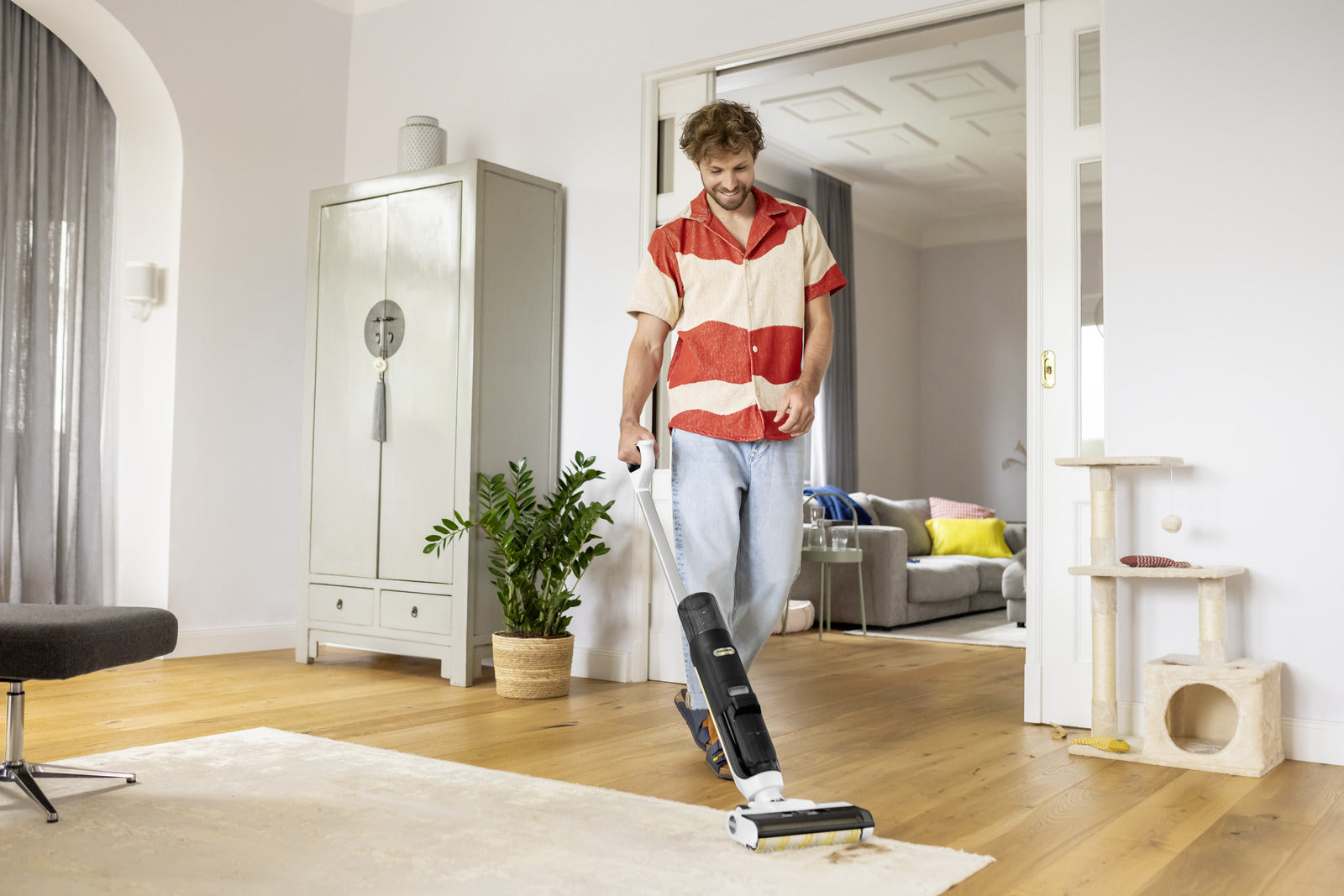 Kärcher Akkustaubsauger FCV 3, 2-in-1 – 30 min, 160 W