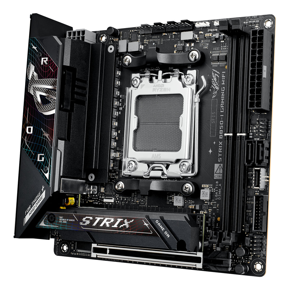 ASUS ROG STRIX B850-I GAMING WIFI – Mainboard – AM5, AMD B850, Mini-ITX, DDR5