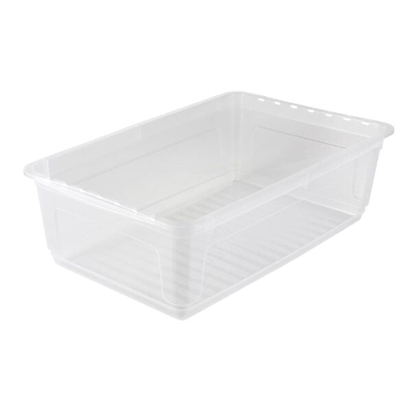 keeeper Aufbewahrungsbox 30 l (mit Deckel) – Polypropylen – transparent