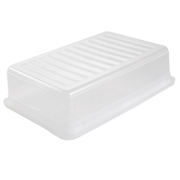 keeeper Aufbewahrungsbox 8 l (mit Deckel) – Polypropylen – transparent – 390 × 100 × 265 mm