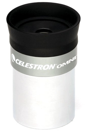 Celestron Omni 9 mm Plössl-Okular – 1,25" – Schwarz/Silber