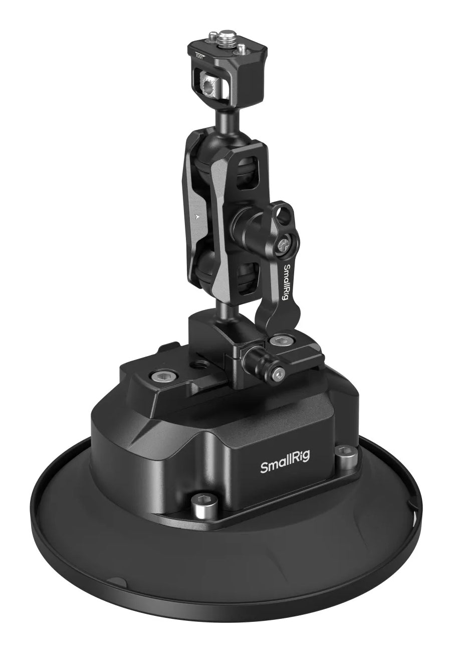 SmallRig 5398 Schelle – Aluminium/Gummi, Traglast 5 kg, 1/4-20" – Schwarz
