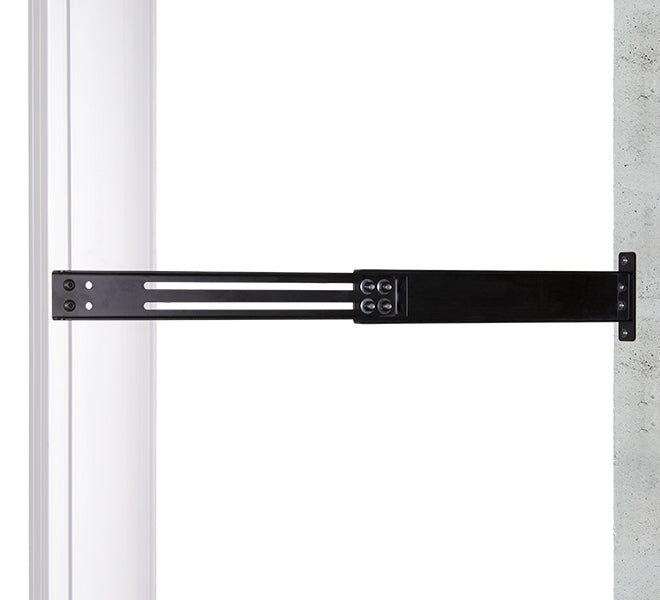 B-Tech Spezialhalterung/Montageset – VESA 214–707×120 – Schwarz