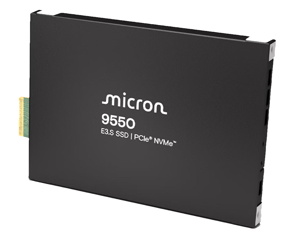 Micron 9550 MAX 25 TB – E3.S NVMe PCIe 5.0, für Server/Arbeitsstation