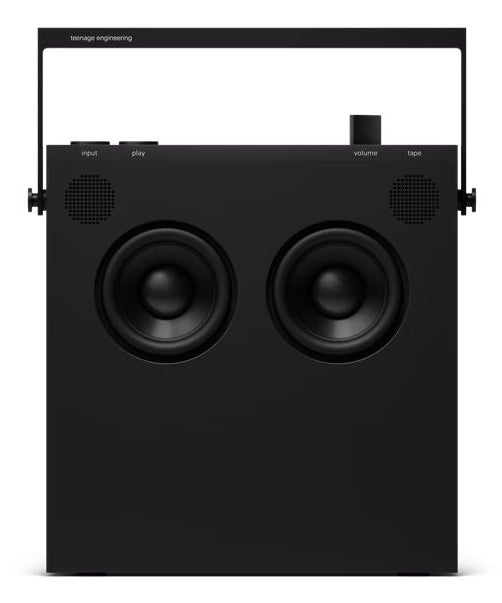 Teenage Engineering OB-4 – Radio-/Internet-Radio-Lautsprecher – FM, Bluetooth, Akkubetrieb, Schwarz