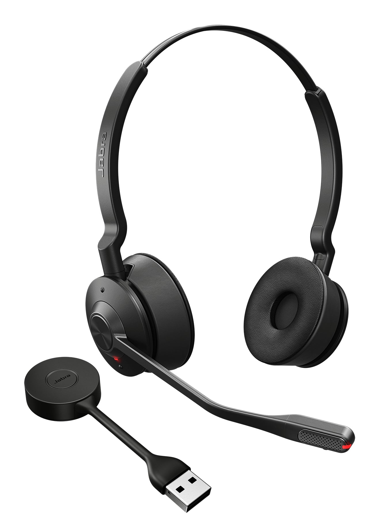 Jabra Engage 55 SE – Duo-Headset, On-Ear – DECT/USB-A – für UC – schwarz – bis 13 h
