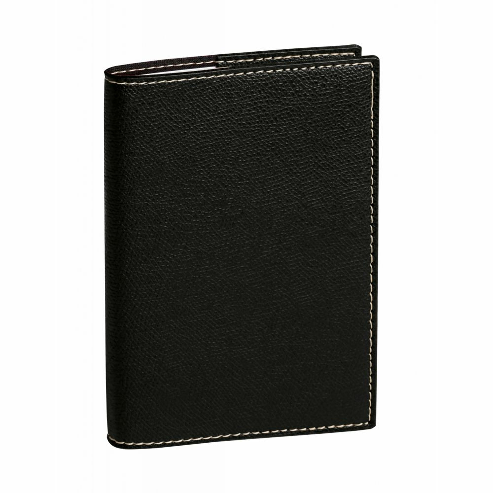 Quo Vadis Akademiker vz Club – Schulagenda 2026/27, 1 Woche/2 Seiten, 13 Monate, 10 × 15 cm, schwarz
