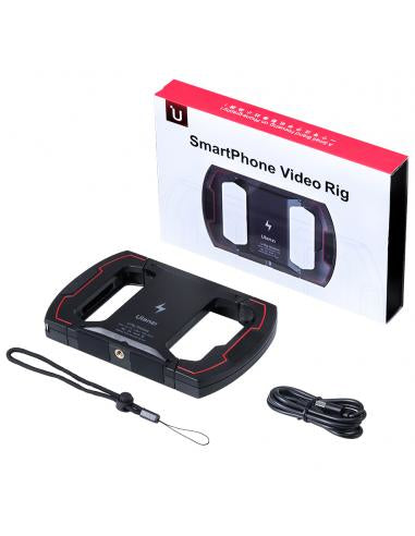 Ulanzi U-Rig Wireless – Foto-/Video-Griff – Qi-Ladefunktion – für Android/iOS – Schwarz