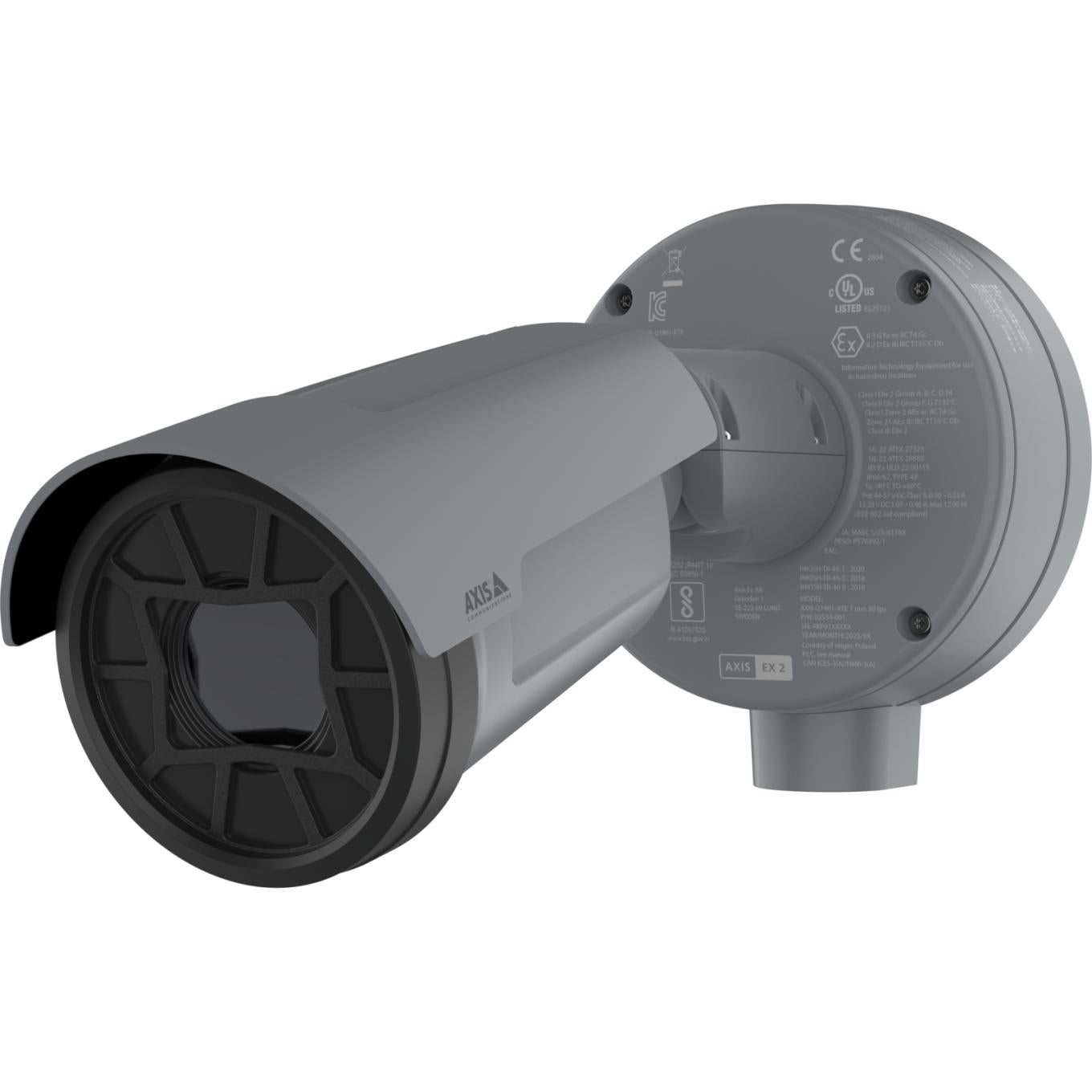 Axis Q1961-XTE Thermalkamera – 7 mm Objektiv, 8,3 FPS, explosionsgeschützt