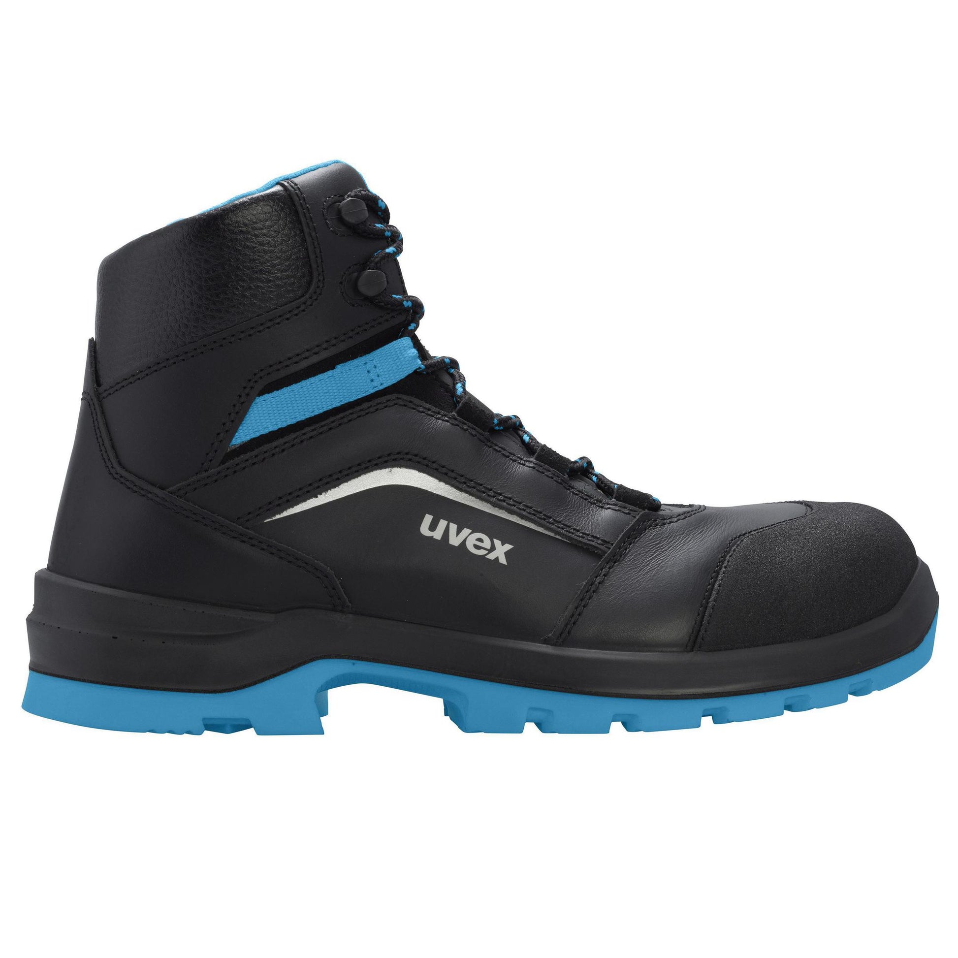 Uvex 2 xenova Sicherheitsstiefel S3 – Schwarz/Blau – Grösse 49