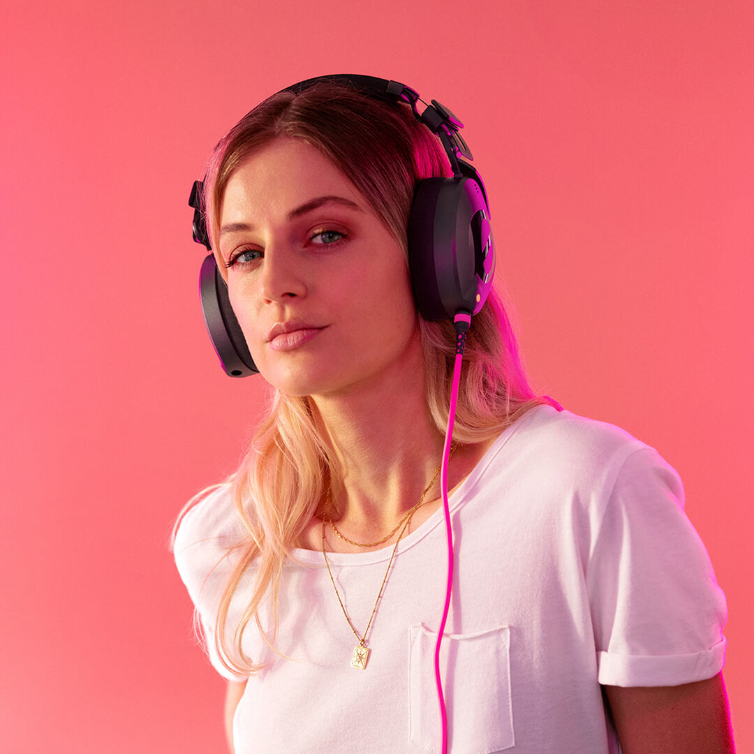 RØDE NTH-Cable12 – Adapterkabel – für NTH-100 – 3,5 mm Klinke auf 3,5 mm Klinke – 1,2 m – Rosa