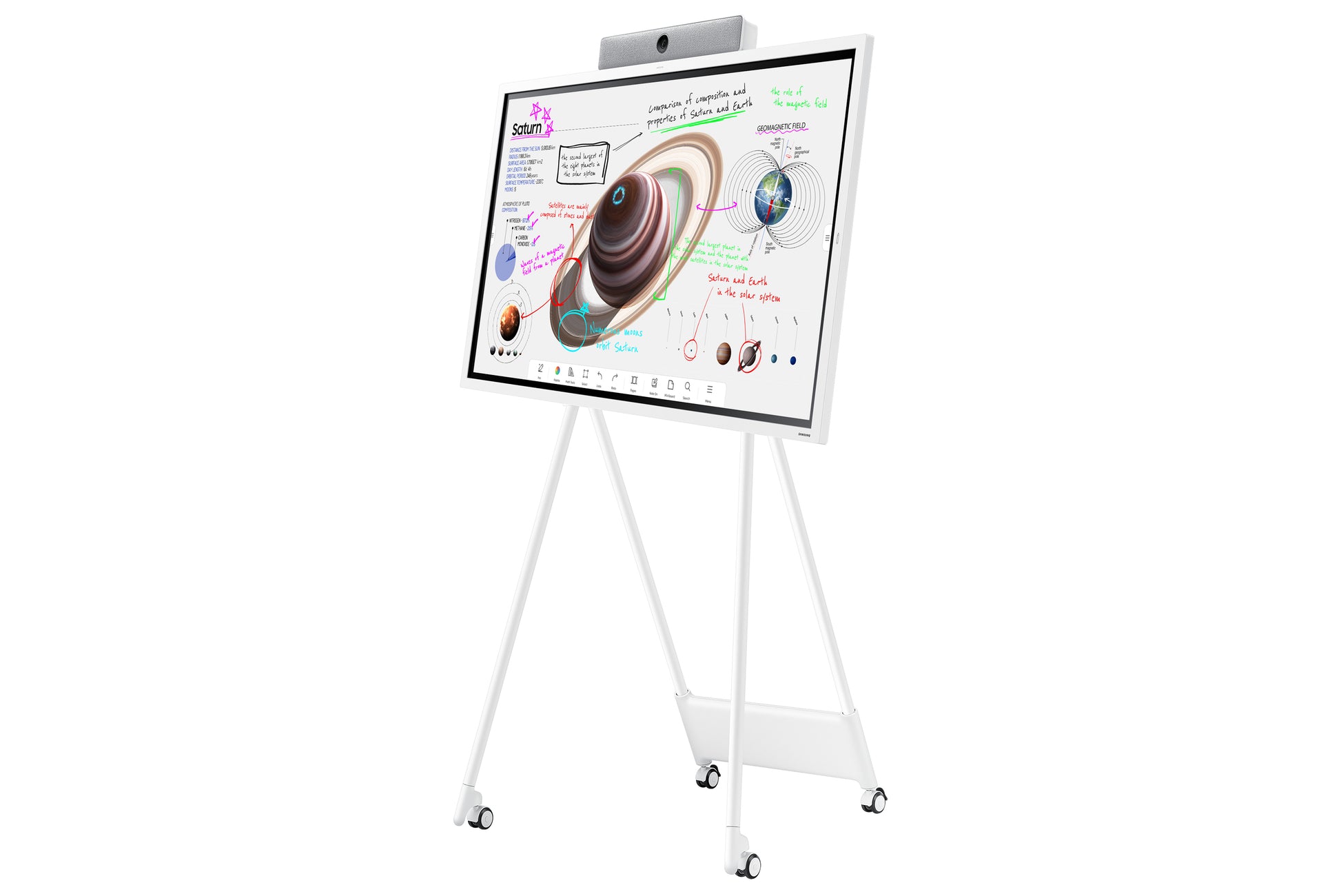 Samsung Flip WM65B – 65" 4K Touchdisplay, 20 TP
