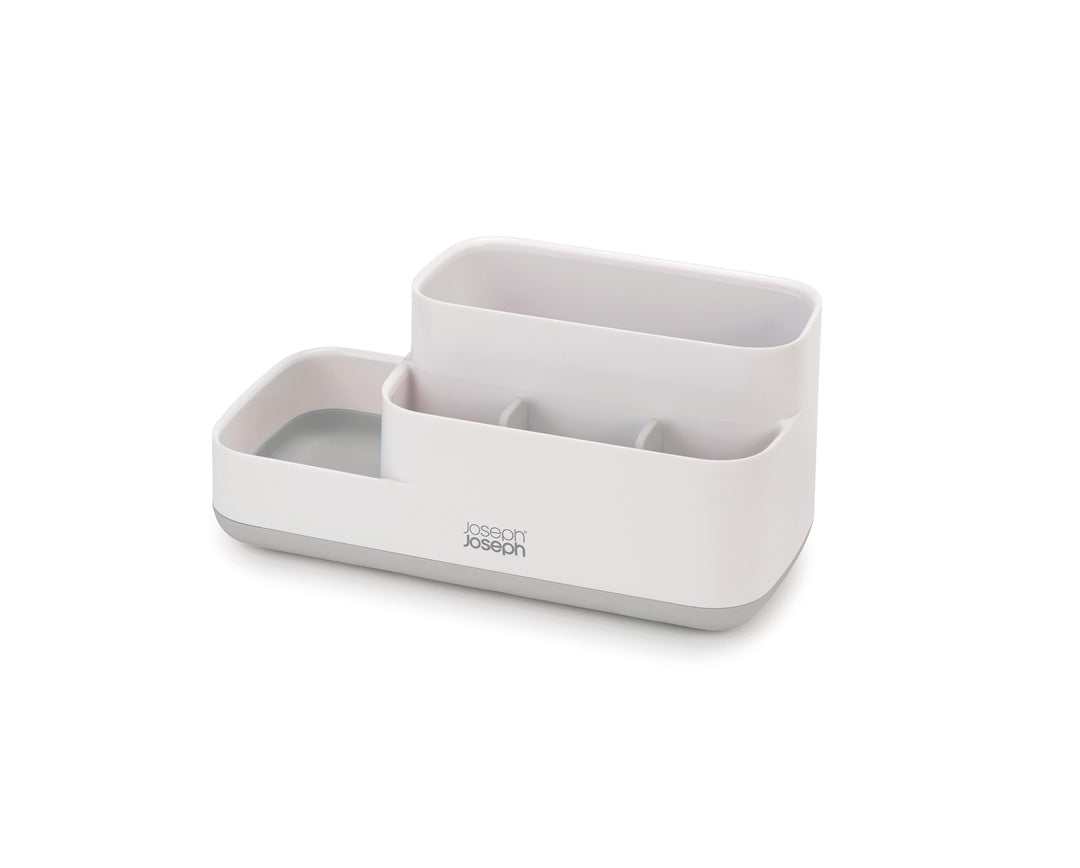Joseph Joseph Aufbewahrungsbox (Badezimmer) – 24,9×11,9×11,6 cm, Kunststoff, Grau/Weiss