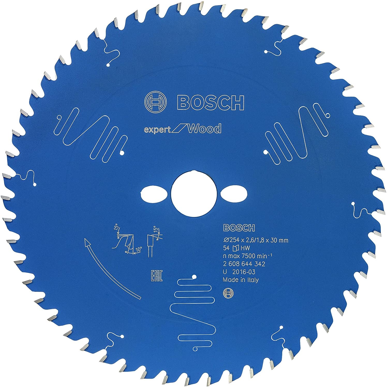 Bosch Professional – Kreissägeblatt, 2608644342, 254 mm