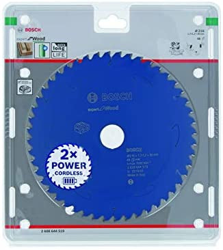 Bosch Professional – Kreissägeblatt, Expert for Wood, 48 Zähne, 2608644519, 216 mm