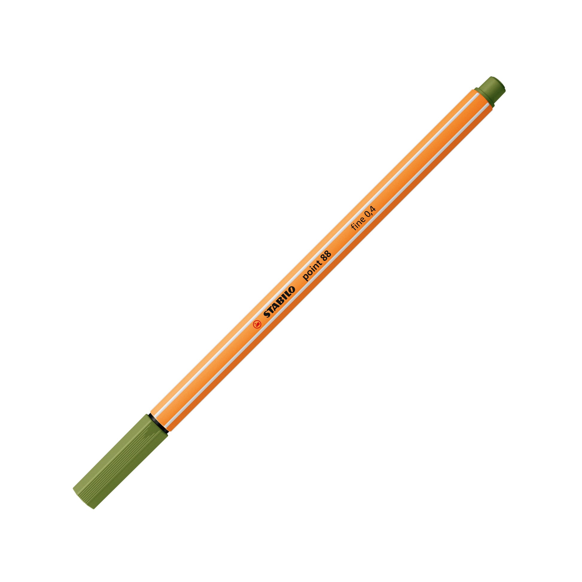 STABILO Point 88 Fineliner 0,4 mm – moosgrün