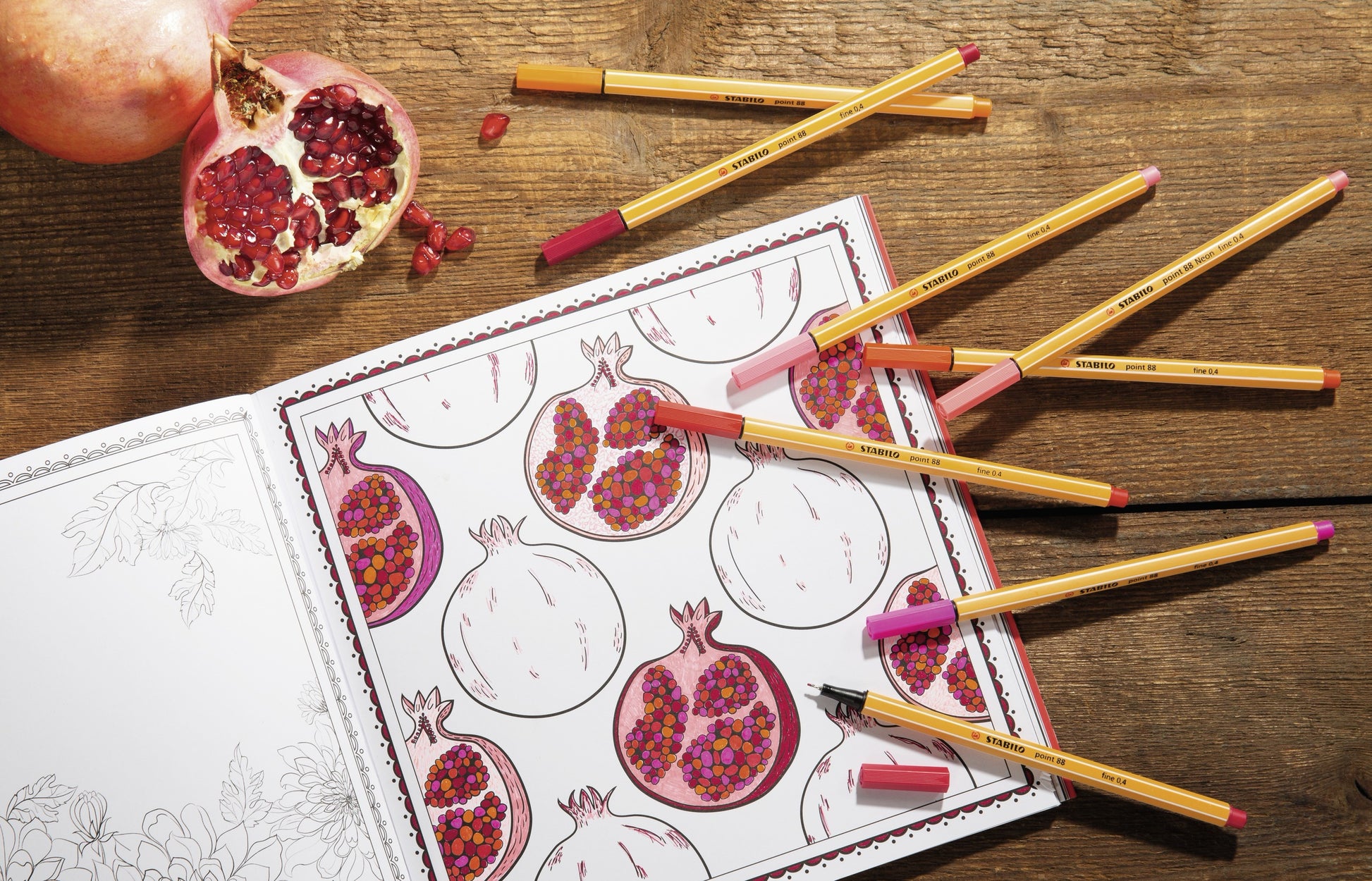 STABILO Fineliner – 18er-Set 0,4 mm – 18 Farben, sortiert