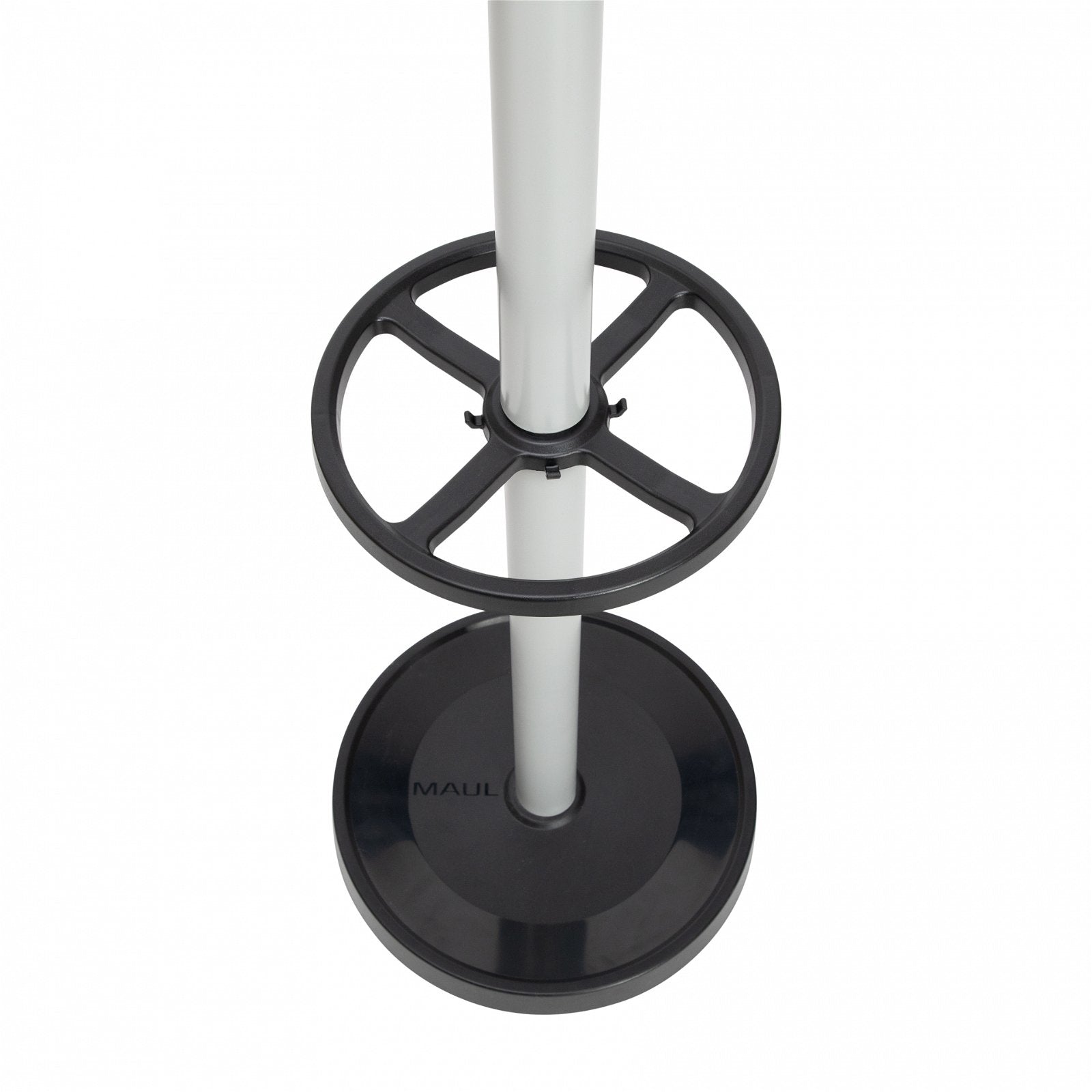 MAUL Garderobenständer (mit Schirmhalter) – Stahl – Silber – 1'725 mm