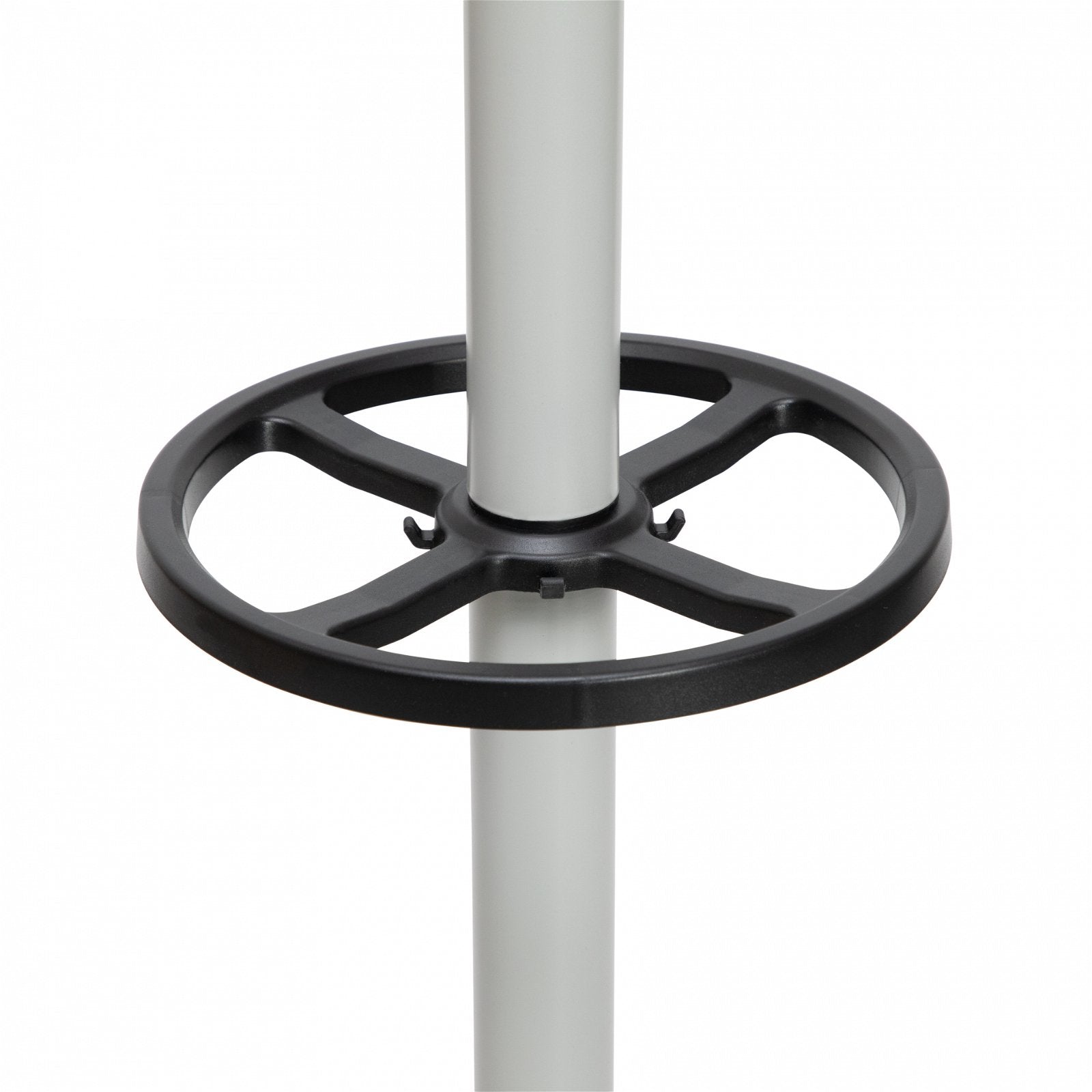MAUL Garderobenständer (mit Schirmhalter) – Stahl – Silber – 1'725 mm