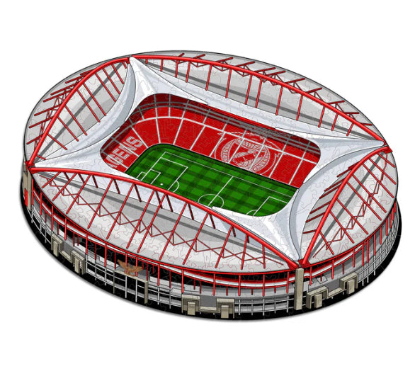 Iconic Puzzles SL Benfica Stadion – Logikspiel, 1 Spieler, ab 10 Jahren, mehrsprachig
