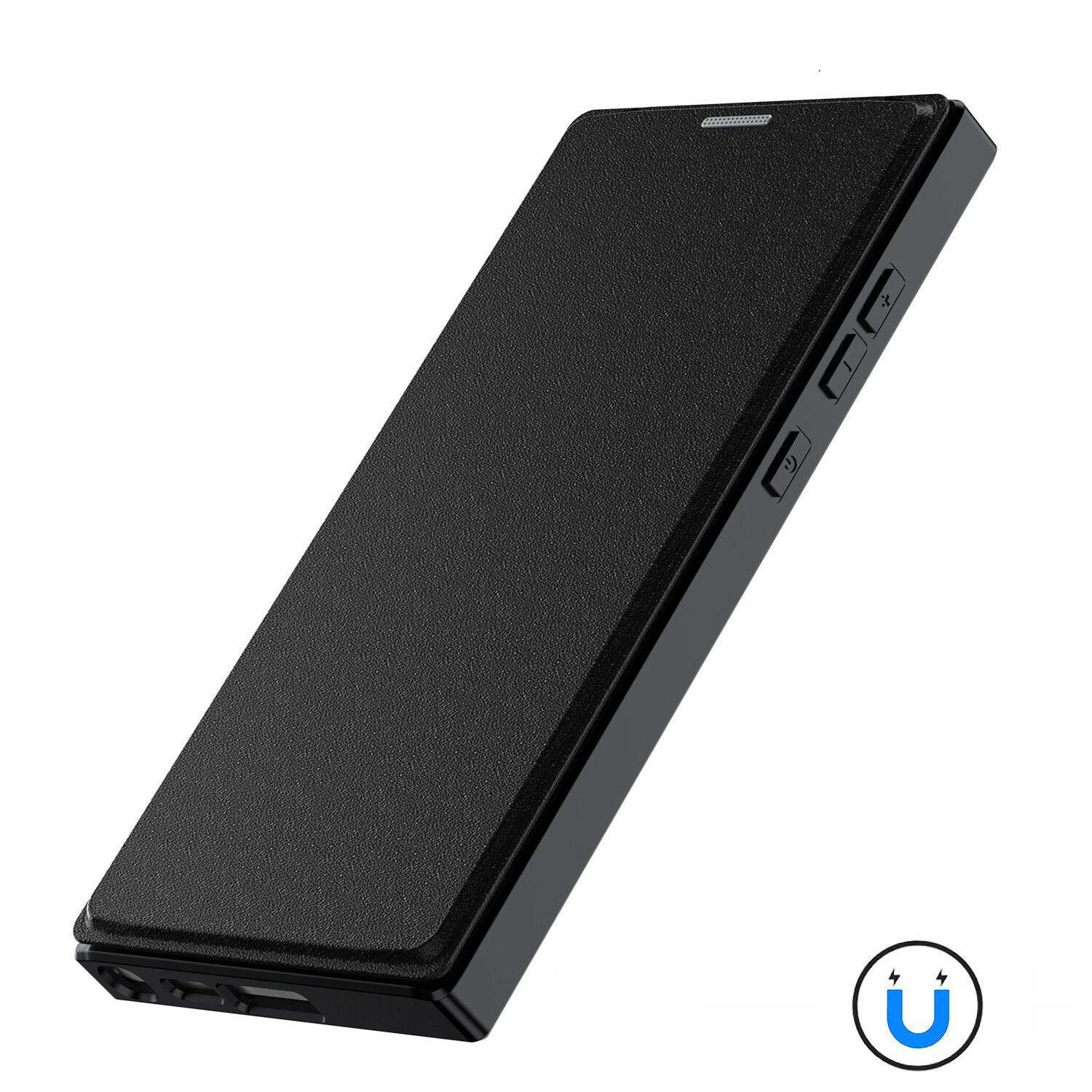 4smarts Urban Pro Folio – für Samsung Galaxy S26 Ultra, MagSafe, mit Kartenfach, PU, Schwarz