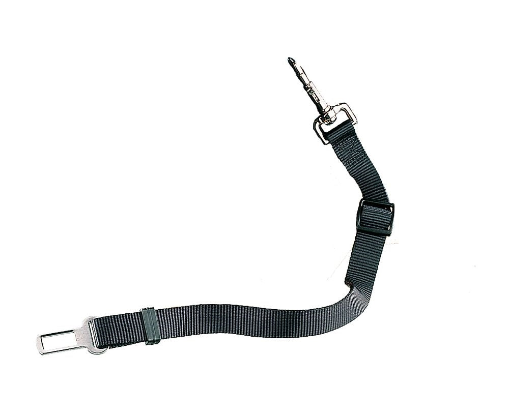 Nobby Sicherheitsgurtleine – verstellbar – für Hund – 78 cm, 2,5 cm breit – schwarz