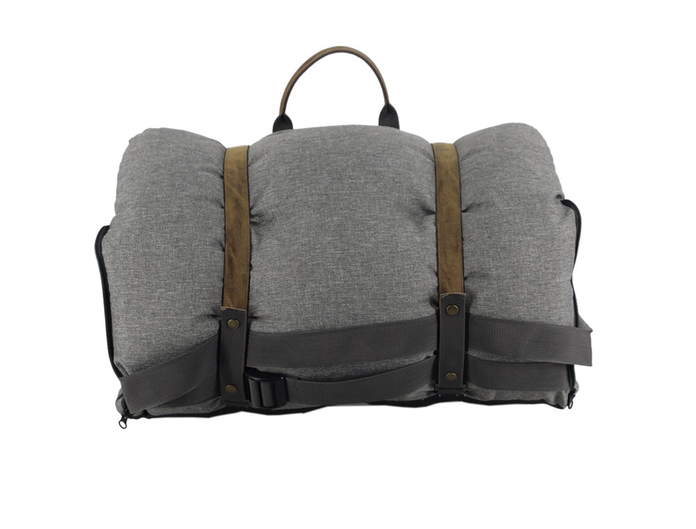 Nobby Autositz – waschbar bei 30 °C – für Hunde – 50×43×60 cm – hellgrau – Mikrofaser – Bena – 1 Stk.