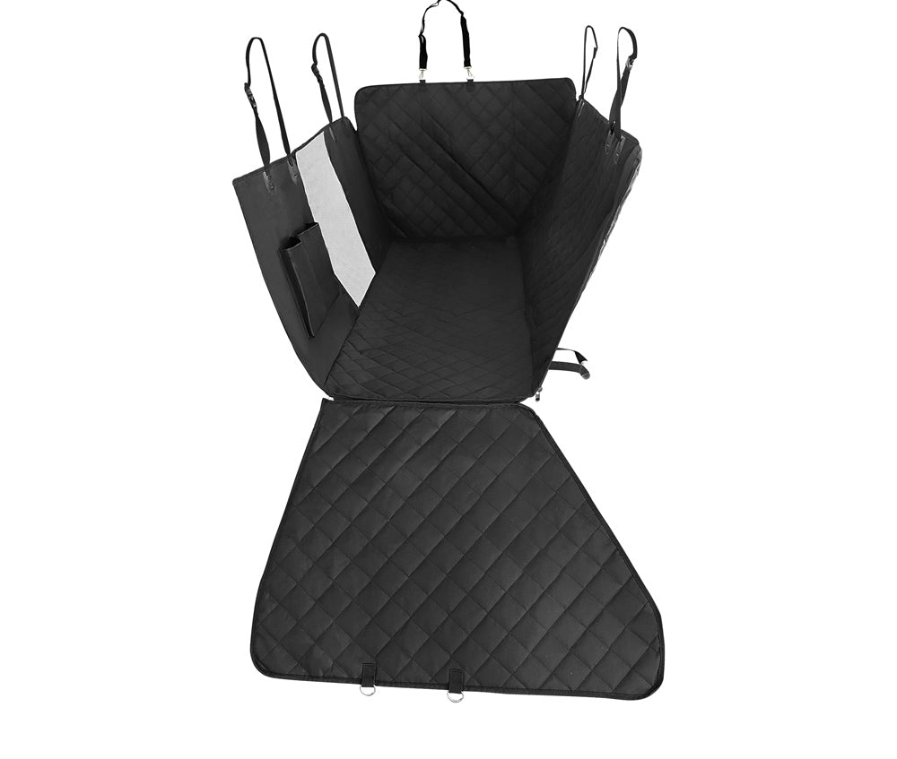 Nobby Autositzbezug – wasserfest, waschbar (Handwäsche 30 °C) – für Rückbank – 137 × 147 cm – grau
