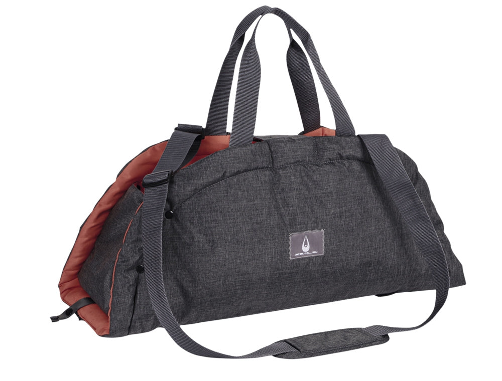 Nobby Weicher Haustierträger – für Katze, Hund – bis 8 kg, 69 × 22 × 28 cm – grau/terracotta