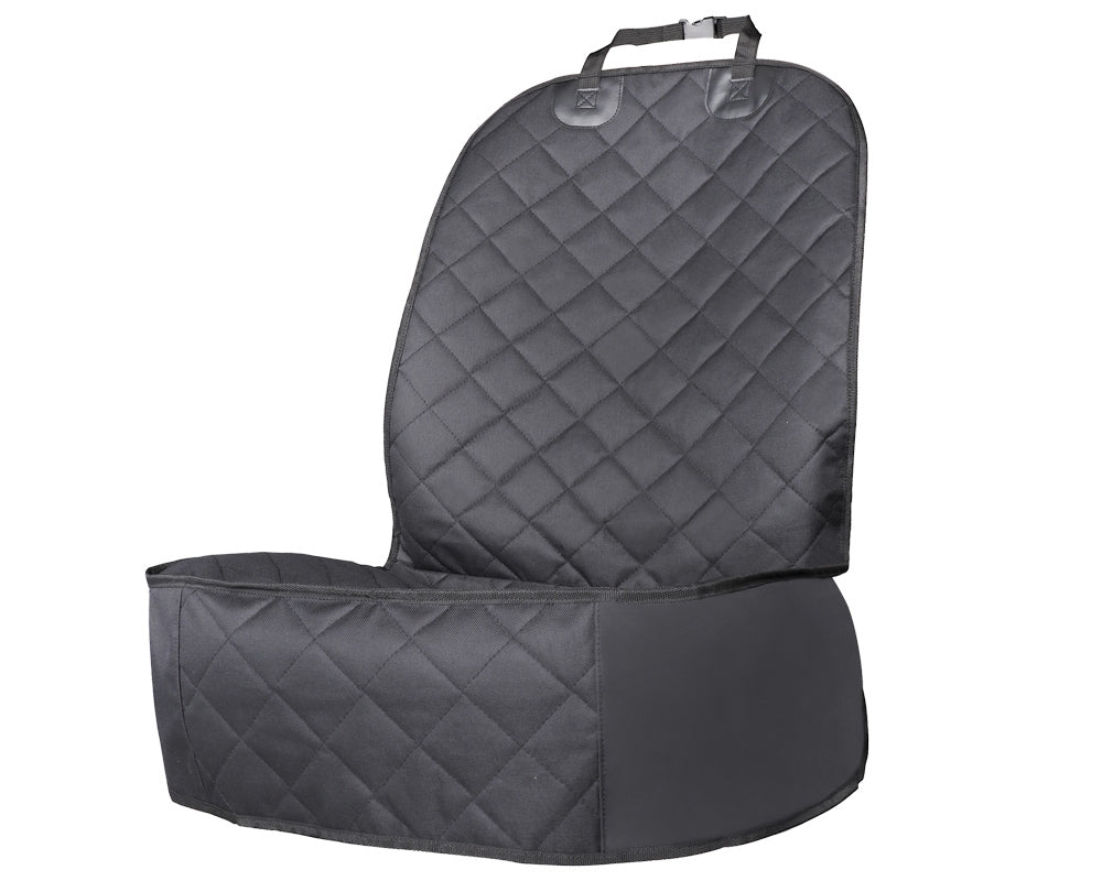 Nobby Autositz-Schondecke – wasserfest, Push-Lock-Verschluss, Handwäsche 30 °C – 47 × 102 cm – schwarz