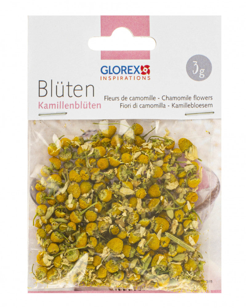 GLOREX Kamillenblüten, Gelb