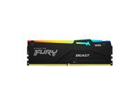 Kingston Technology Kingston FURY Beast RGB DDR5 RAM-Modul 8 GB, 5600 MT/s, CL40, 288-Pin DIMM – für PC