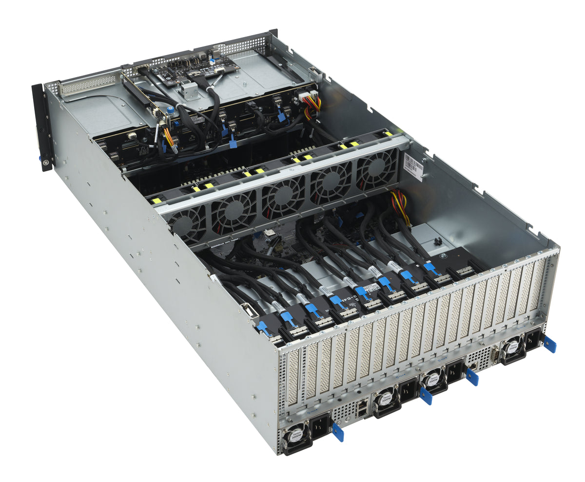 ASUS ESC8000-E11 Rack (4U) – Intel Xeon Scalable, max. 6 TB RAM, 9 Laufwerke (HDD & SSD)