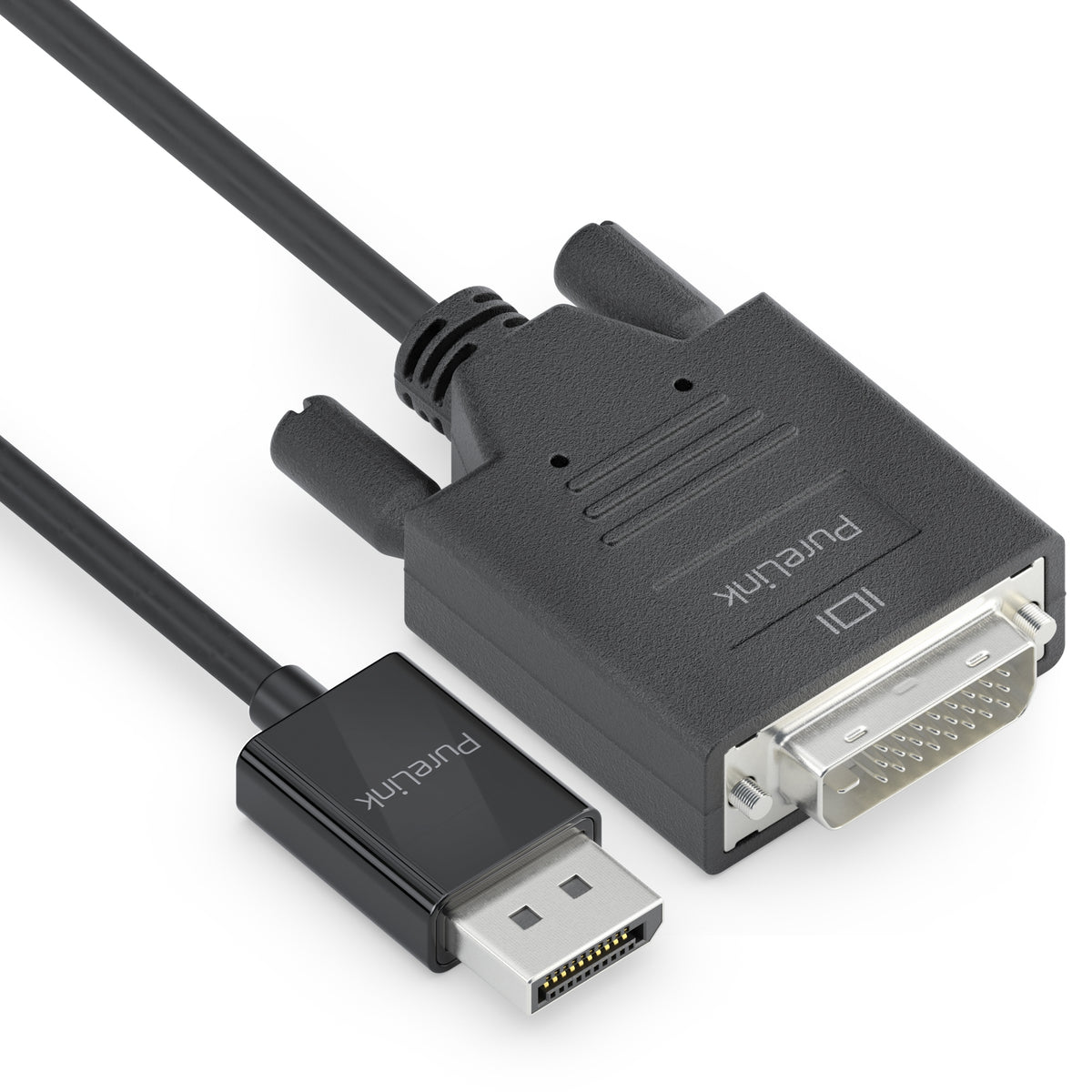 PureLink DisplayPort auf DVI-D Kabel DP 1.1 1920×1200 60 Hz – 1,5 m – für PC, Monitor, Projektor