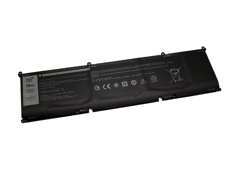 BTI Notebook-Akku – für Dell G7 7500, G15 5510 – 56 Wh, 11,4 V (3 Zellen) – Schwarz