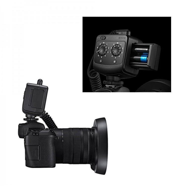 Godox RING72 LED-Ringlicht – 5600 K, Akku 4× AA, 132 × 132 × 30 mm – Schwarz