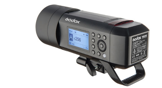 Godox AD400Pro Blitzgerät – Leitzahl 72, 5600 K – Akku 2600 mAh (56,16 Wh) – für Canon, Nikon