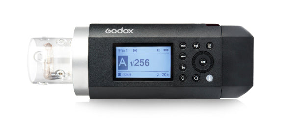 Godox AD400Pro Blitzgerät – Leitzahl 72, 5600 K – Akku 2600 mAh (56,16 Wh) – für Canon, Nikon