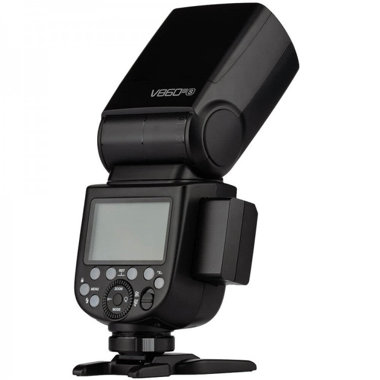 Godox V860III Aufsteckblitz – TTL, Li-Ion 2600 mAh, Leitzahl 60 – für Sony, Minolta – Schwarz